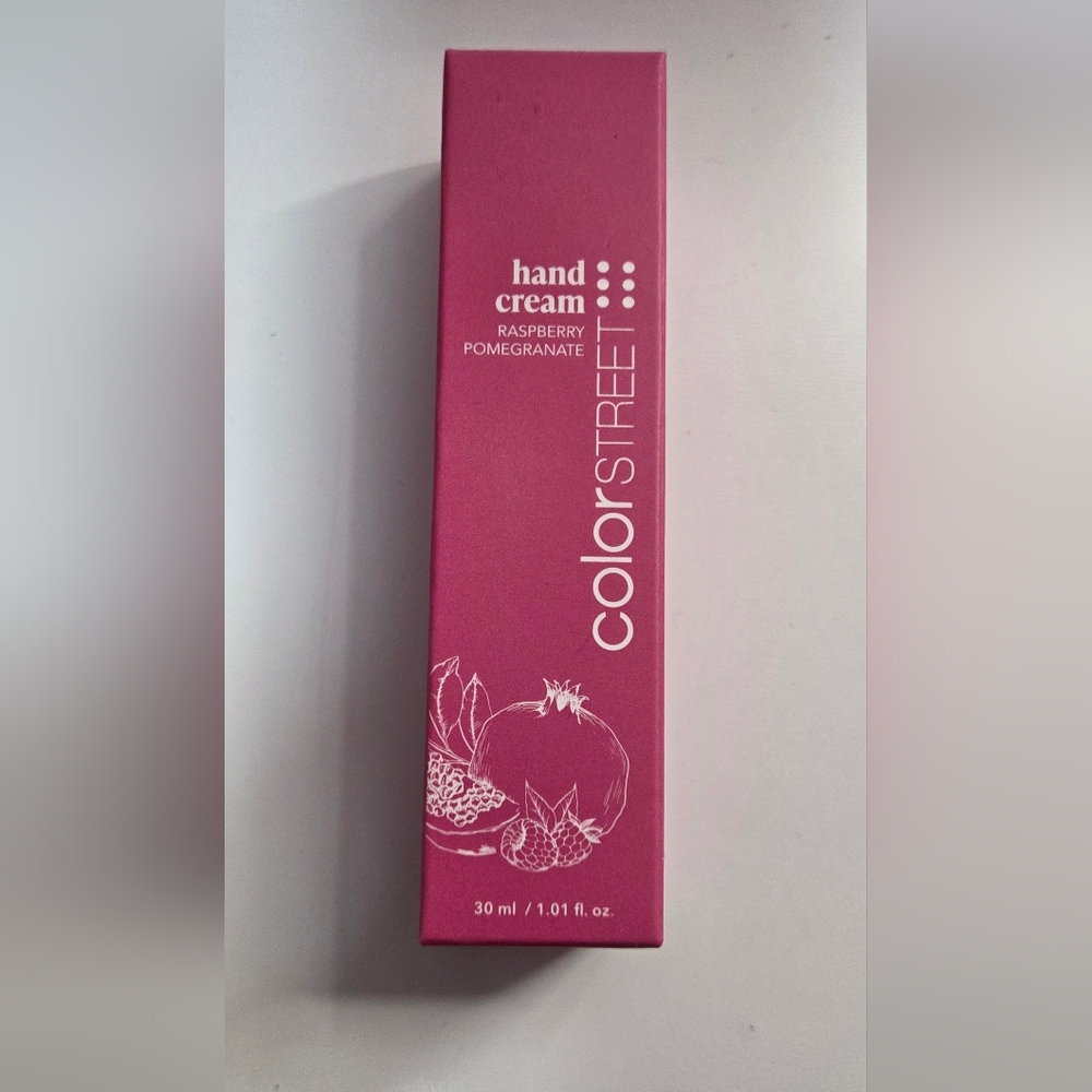 Color Street Raspberry Pomegranate Hand Cream